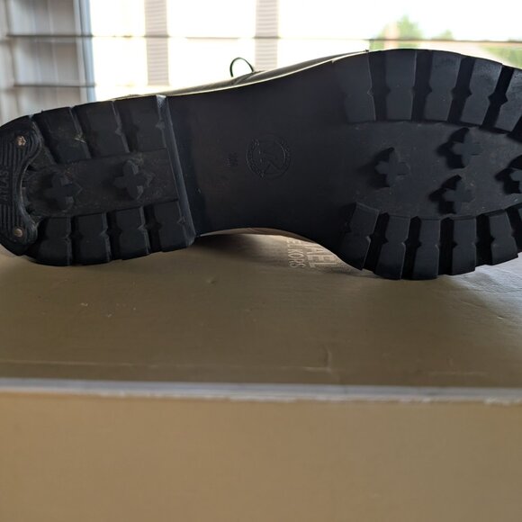 "MICHAEL KORS LITE CREAM SIZE 10 LEATHER BOOTIES" - Picture 4 of 16